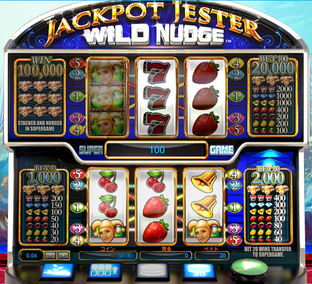 Jackpot Jester Wild Nudge�g�b�v